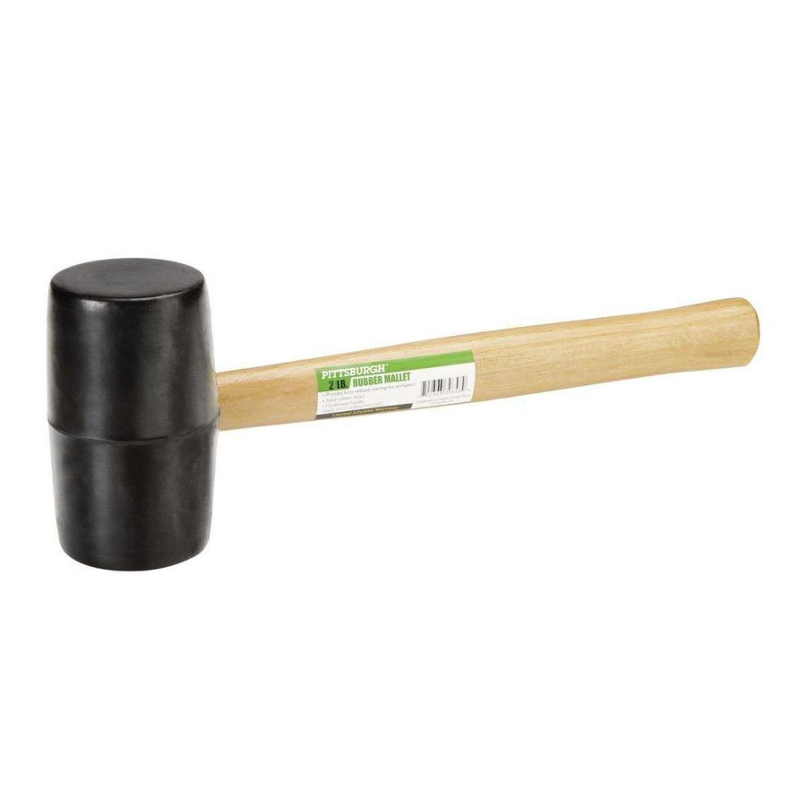 Hand Tool * | 2 Lb. Rubber Mallet Pittsburgh Hot Sale