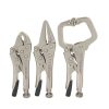 Hand Tool * | Mini Locking Pliers Set, 3 Piece Pittsburgh Outlet