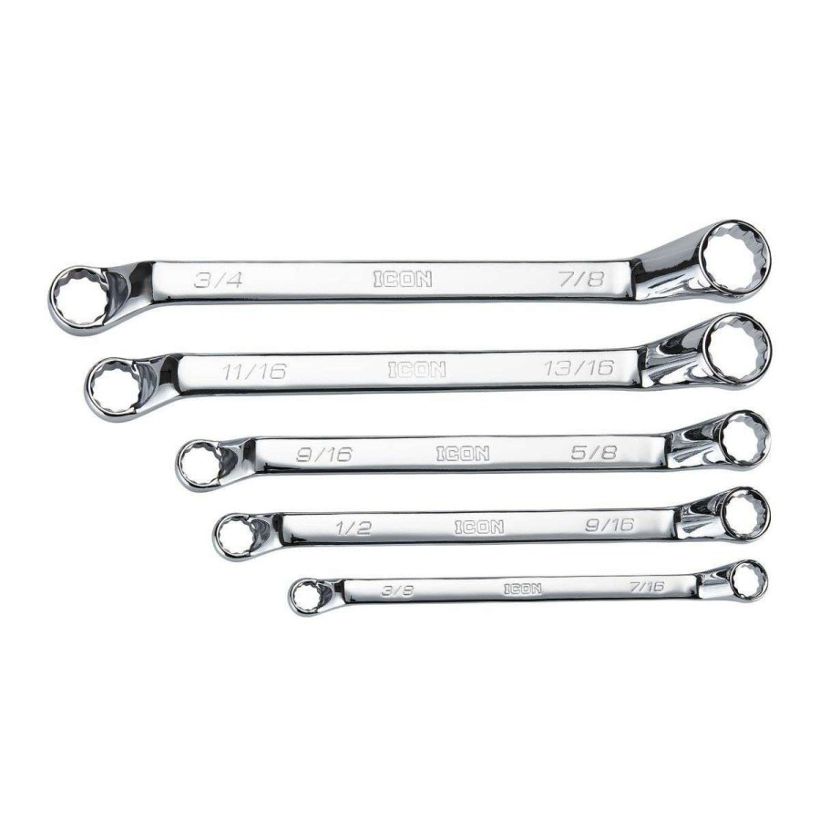 Hand Tool * | Offset Sae Box Wrench Set, 5 Piece Icon Sale