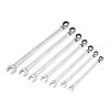 Hand Tool * | Sae Professional Ratcheting Combination Wrench Set With Anti-Slip Grip, 7 Piece Icon Free Delivery