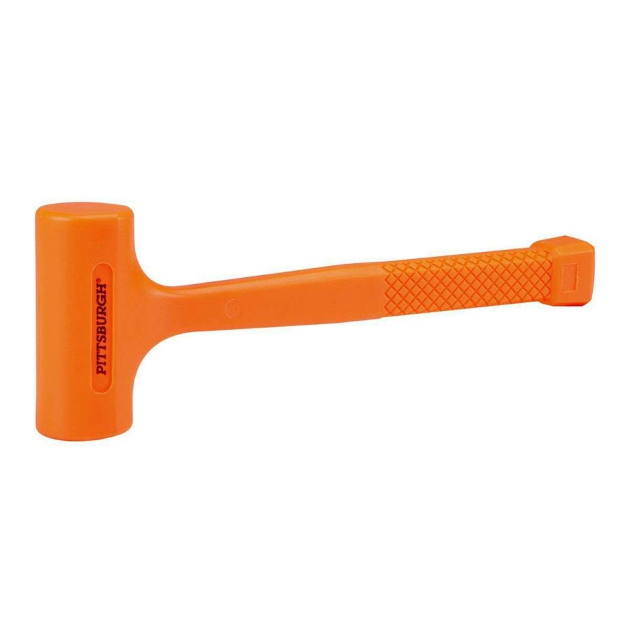 Hand Tool * | 1 Lb. Neon Orange Dead Blow Hammer Pittsburgh Online