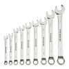 Hand Tool * | Fully Polished Sae Combination Wrench Set, 9 Piece Pittsburgh Promotions