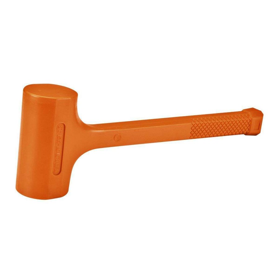 Hand Tool * | 3 Lb. Neon Orange Dead Blow Hammer Pittsburgh Outlet