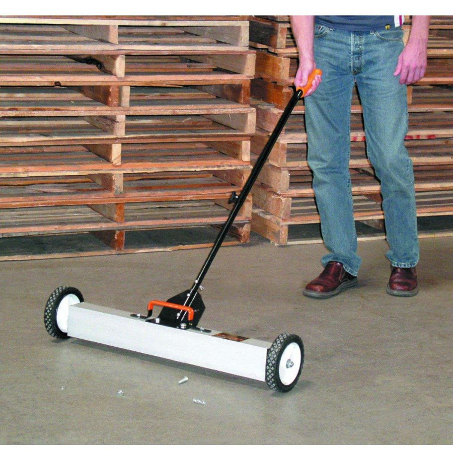 Tools * | 30 In. Magnetic Sweeper With Wheels Central Machinery Wholesale