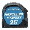 Hand Tool * | 25 Ft. X 1-1/4 In. Tape Measure With Double Hook Hercules Free Delivery