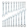 Hand Tool * | Fully Polished Sae & Metric Combination Wrench Set, 22 Piece Pittsburgh Hot Sale