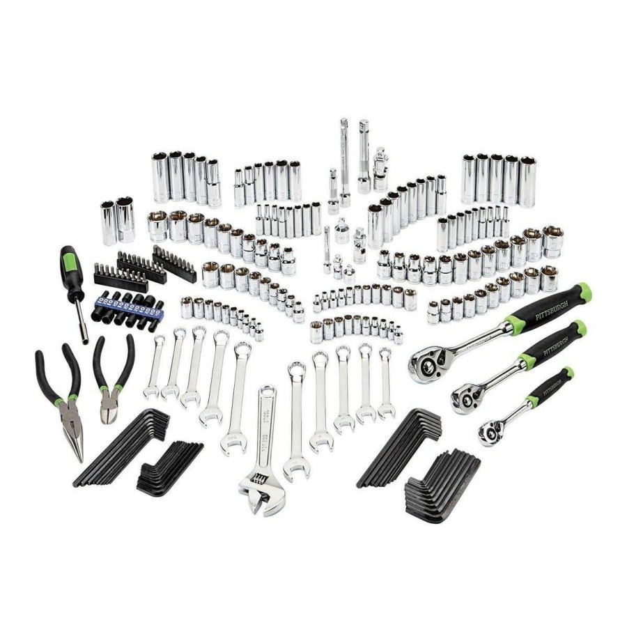 Tools * | Mechanics Tool Set, 225 Piece Pittsburgh Sale