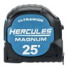 Hand Tool * | 25 Ft. X 1-1/4 In. Magnetic Tape Measure With Double Hook Hercules Outlet