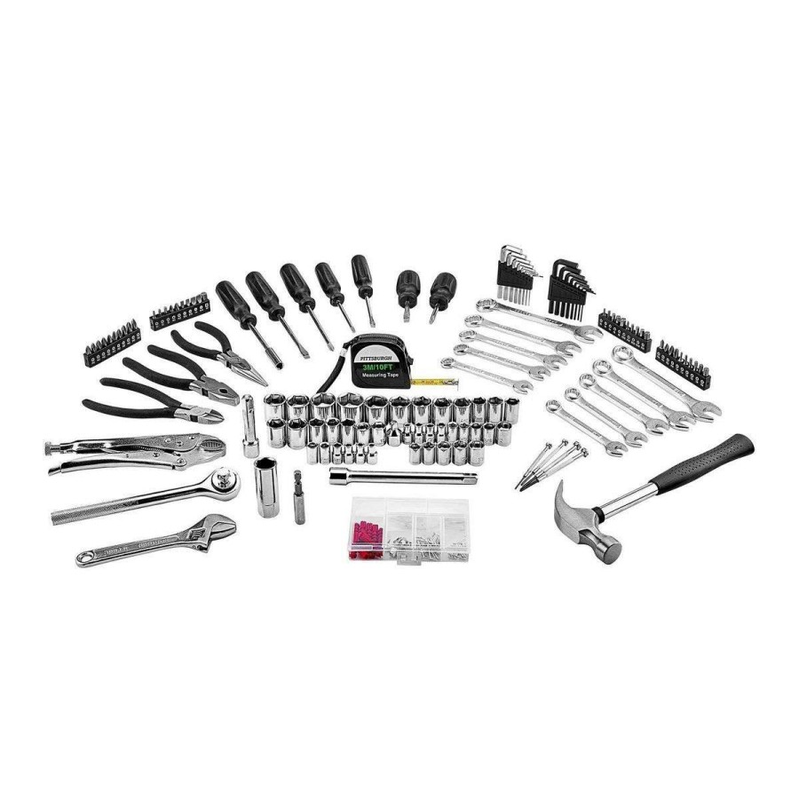 Tools * | Tool Set With Case, 130 Piece Pittsburgh Wholesale