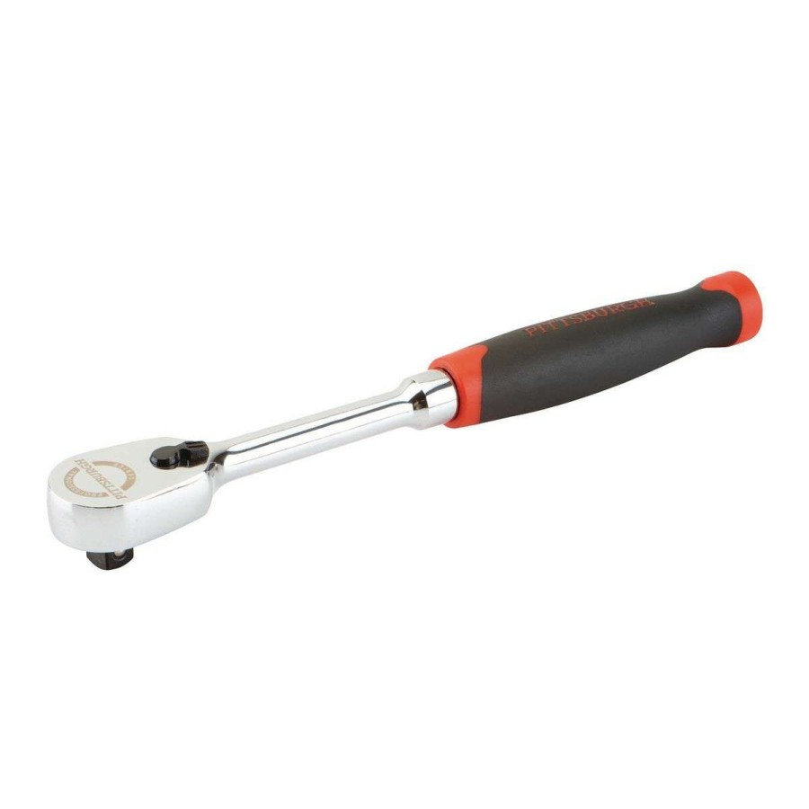 Hand Tool * | 3/8 In. Drive Low Profile Ratchet Pittsburgh Pro Wholesale