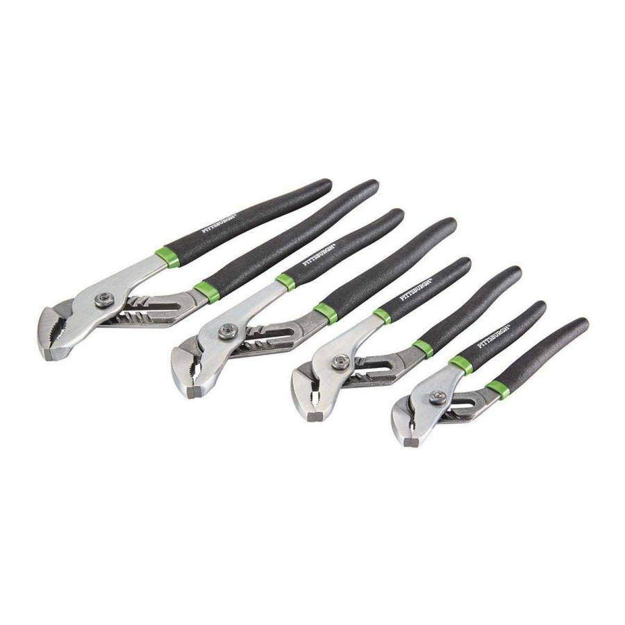 Hand Tool * | Tongue And Groove Joint Pliers Set, 4 Piece Pittsburgh Free Delivery