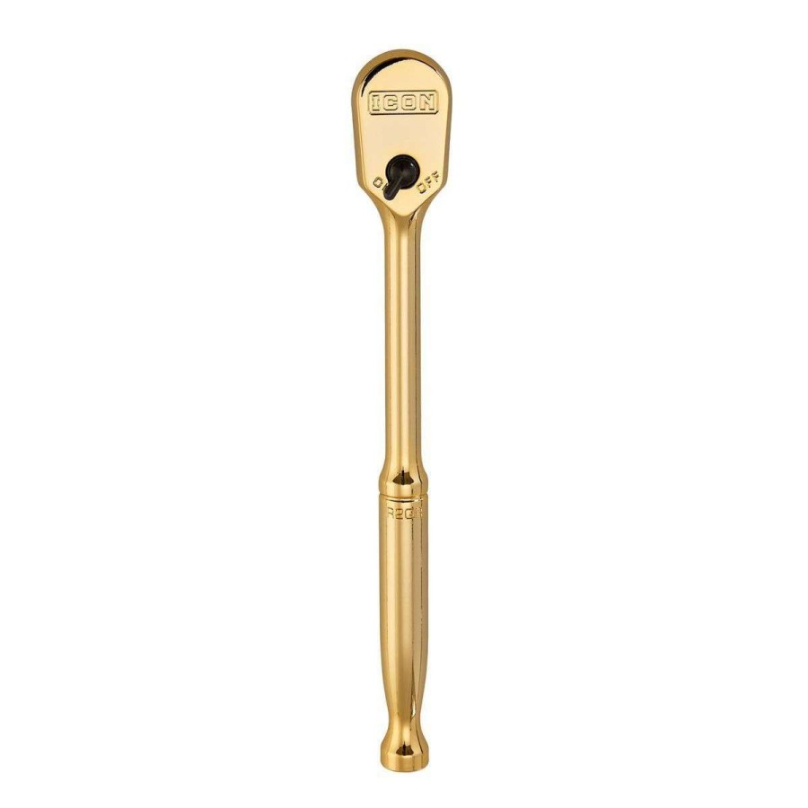 Hand Tool * | 3/8 In. Drive Professional Special Edition Gold Plated Ratchet Icon Sale