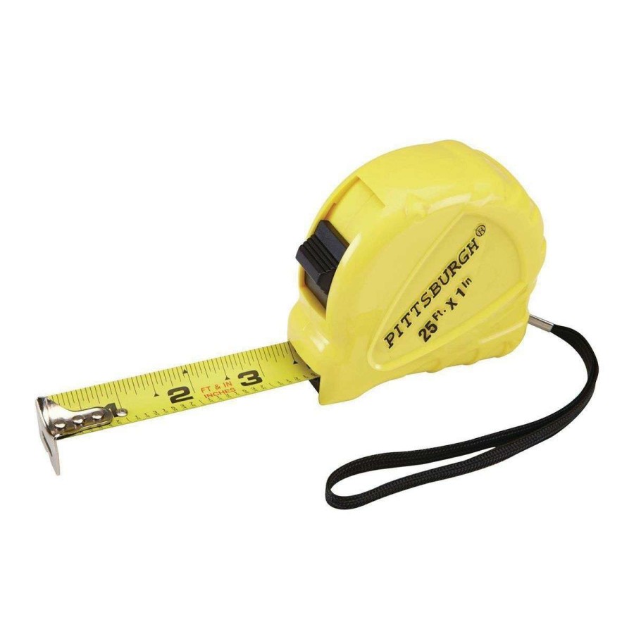 Hand Tool * | 25 Ft. Quikfind Tape Measure Pittsburgh Wholesale